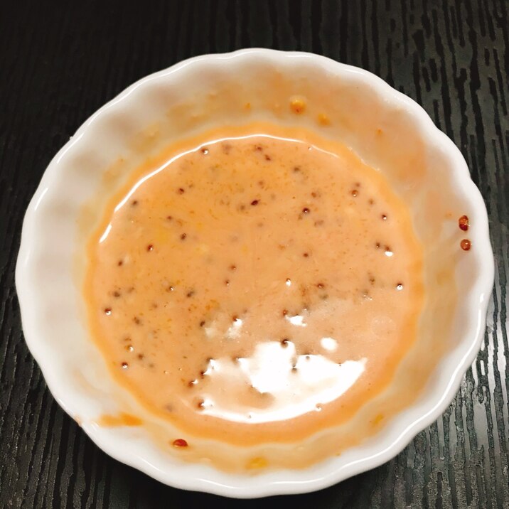 粒マスタードのサウザンドレッシング レシピ 作り方 By 業スー太朗 楽天レシピ